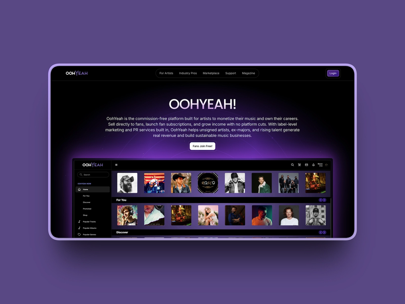 SaaS Dashboard UI Design & Marketplace Architecture on Framer